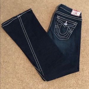 True Religion Joey Big T Flare Jeans